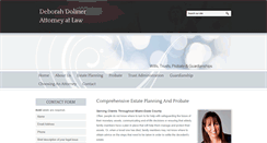 Desktop Screenshot of ddolinerlaw.com